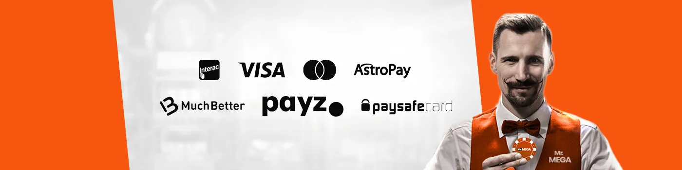 méthodes de paiement sécurisés sur mrmega casino